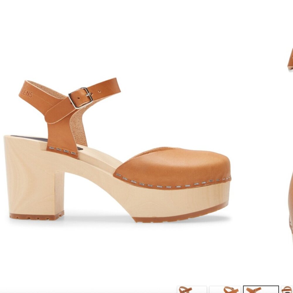Swedish Hasbeens Krillan Closed Toe Sandal Size 40 (US 10)